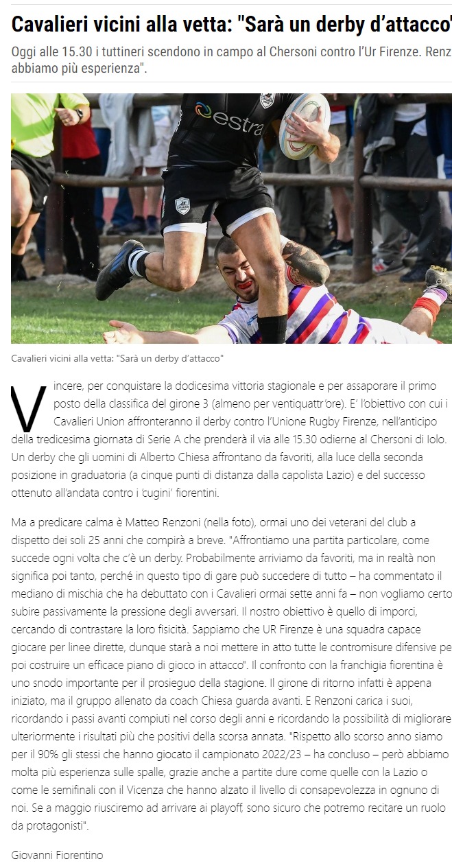 La Nazione 11.02.2024