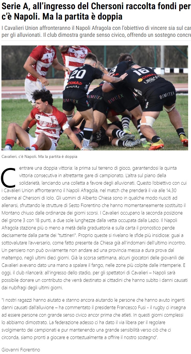 La Nazione 11.11.2023