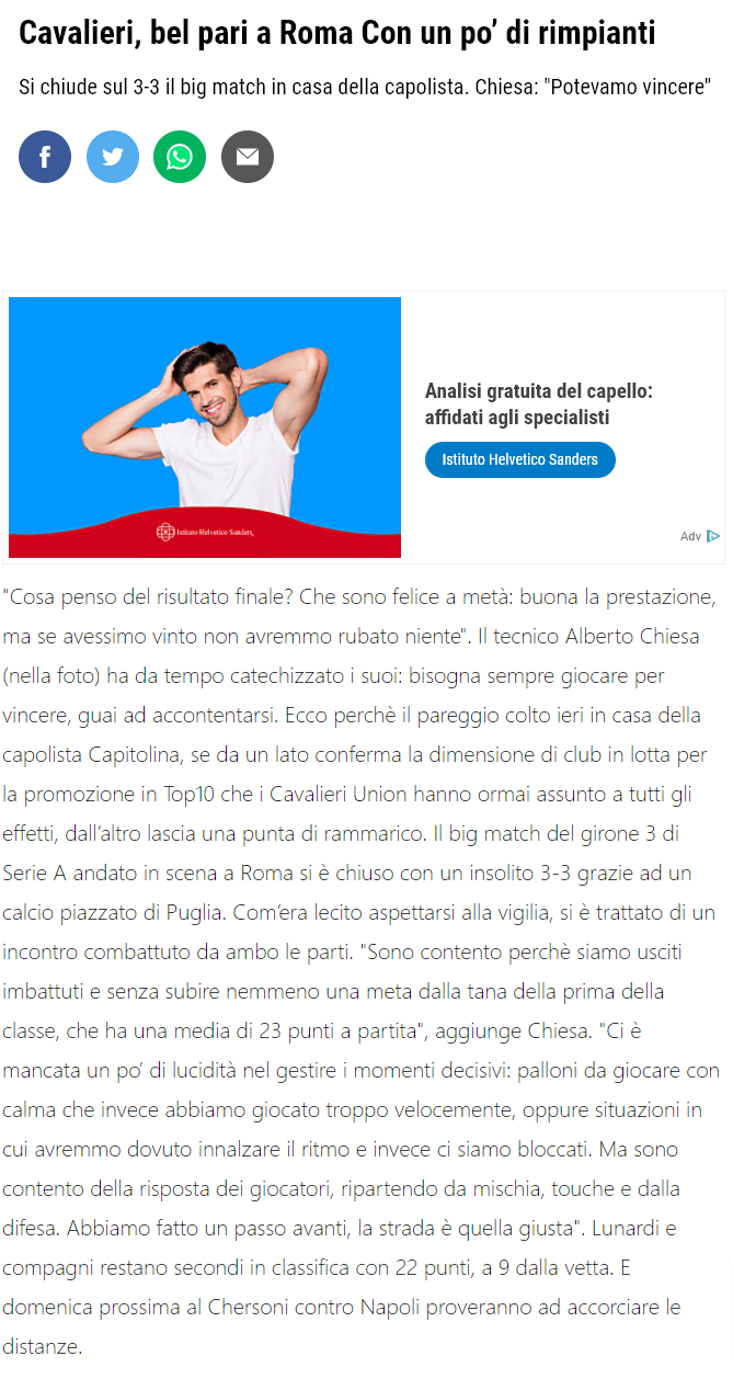 La Nazione 14.02.2022