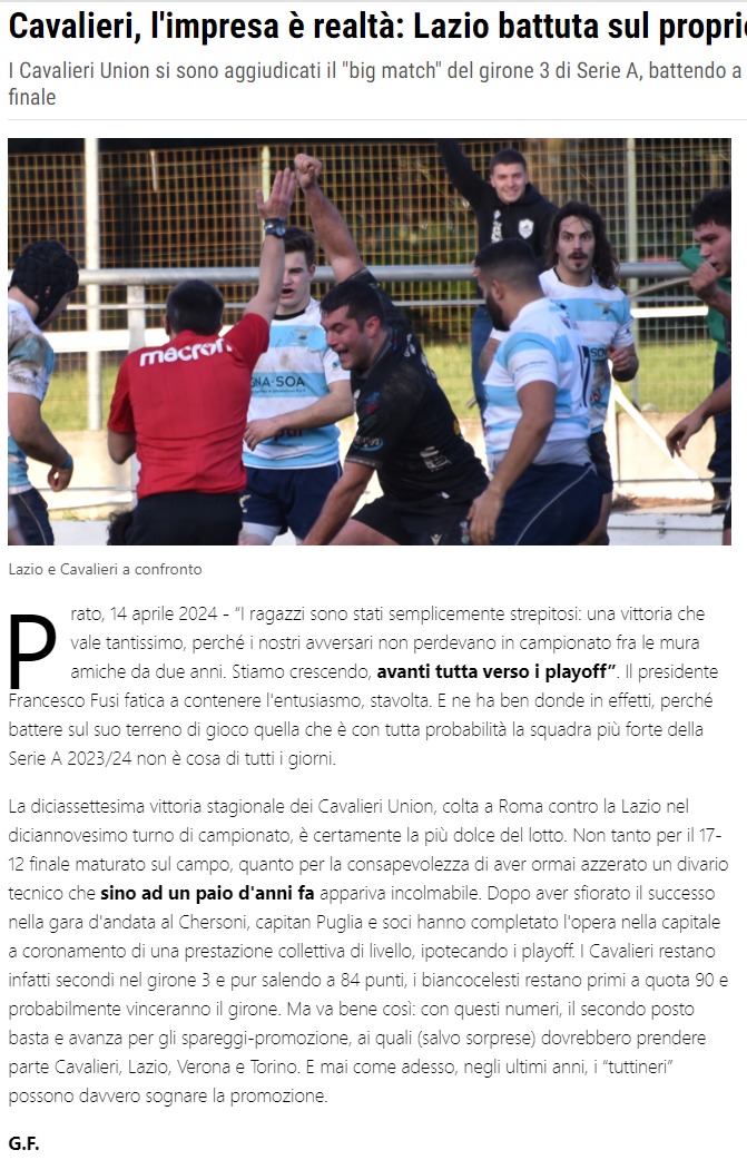 La Nazione 15.04.2024